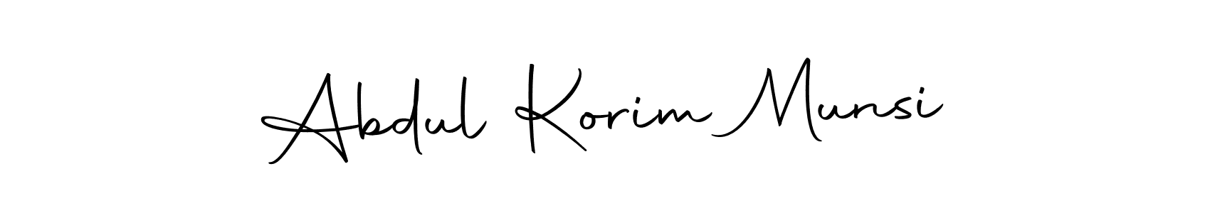 You can use this online signature creator to create a handwritten signature for the name Abdul Korim Munsi. This is the best online autograph maker. Abdul Korim Munsi signature style 10 images and pictures png