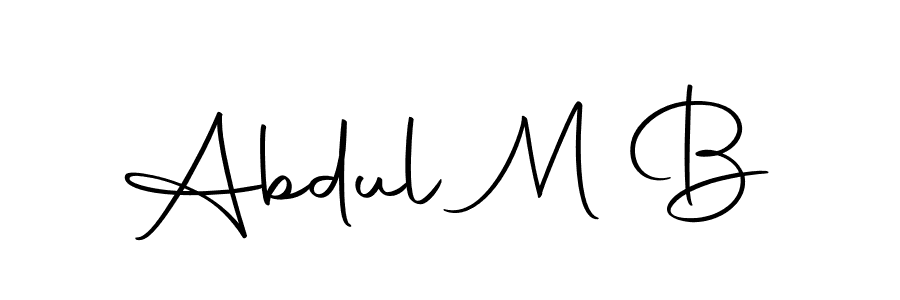 Once you've used our free online signature maker to create your best signature Autography-DOLnW style, it's time to enjoy all of the benefits that Abdul M B name signing documents. Abdul M B signature style 10 images and pictures png