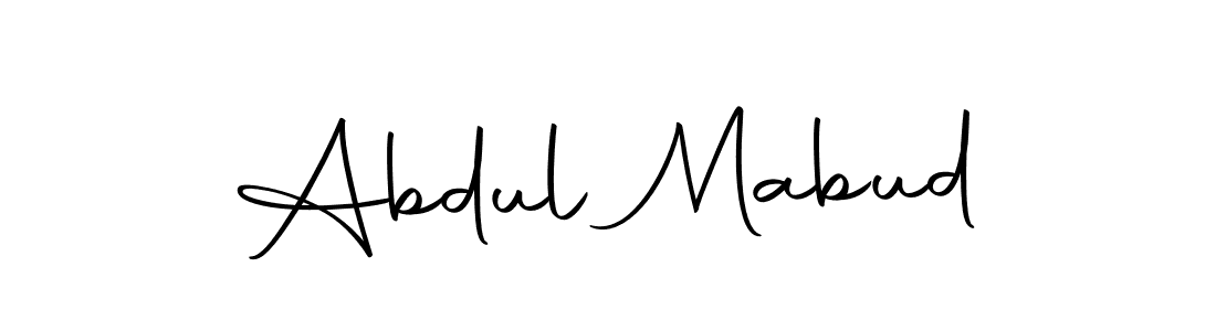 if you are searching for the best signature style for your name Abdul Mabud. so please give up your signature search. here we have designed multiple signature styles  using Autography-DOLnW. Abdul Mabud signature style 10 images and pictures png