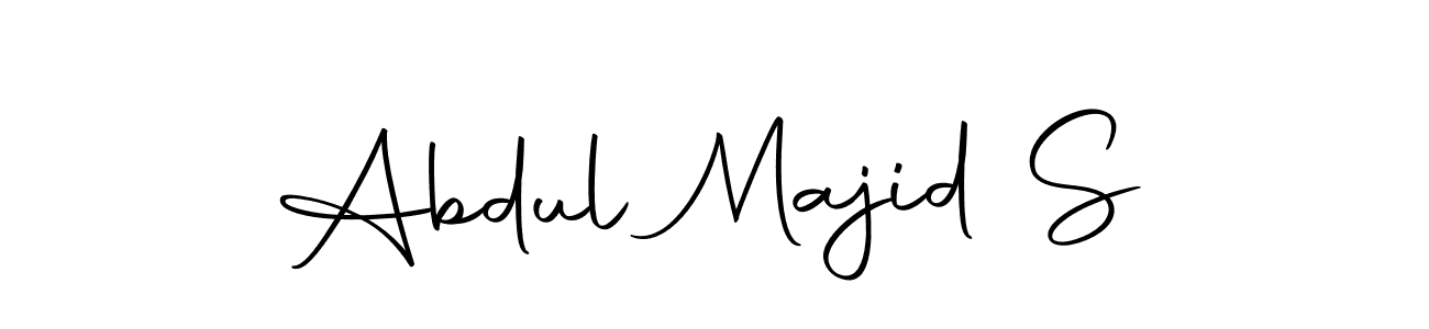 The best way (Autography-DOLnW) to make a short signature is to pick only two or three words in your name. The name Abdul Majid S include a total of six letters. For converting this name. Abdul Majid S signature style 10 images and pictures png