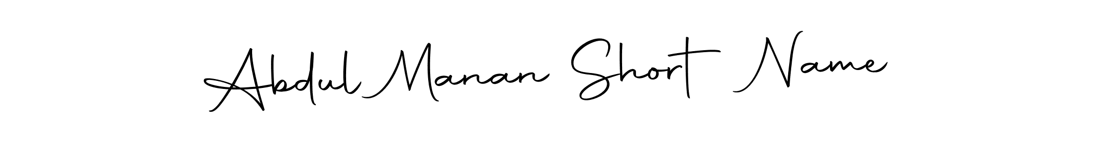 You should practise on your own different ways (Autography-DOLnW) to write your name (Abdul Manan Short Name) in signature. don't let someone else do it for you. Abdul Manan Short Name signature style 10 images and pictures png