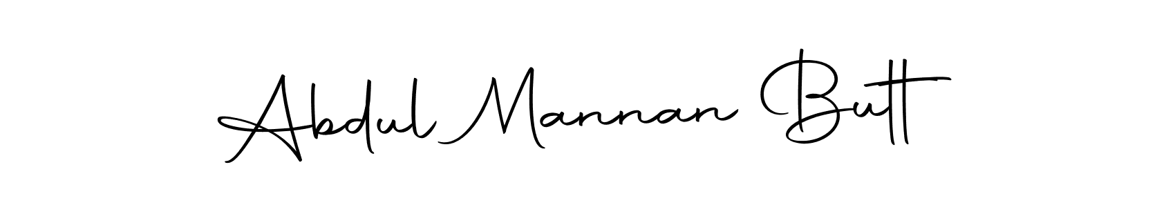 Create a beautiful signature design for name Abdul Mannan Butt. With this signature (Autography-DOLnW) fonts, you can make a handwritten signature for free. Abdul Mannan Butt signature style 10 images and pictures png
