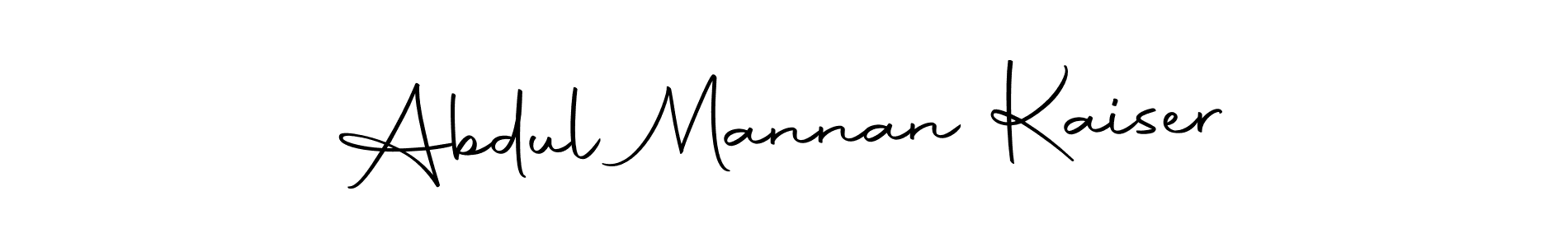 Make a beautiful signature design for name Abdul Mannan Kaiser. With this signature (Autography-DOLnW) style, you can create a handwritten signature for free. Abdul Mannan Kaiser signature style 10 images and pictures png