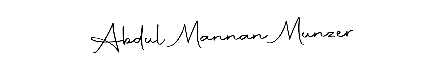 Abdul Mannan Munzer stylish signature style. Best Handwritten Sign (Autography-DOLnW) for my name. Handwritten Signature Collection Ideas for my name Abdul Mannan Munzer. Abdul Mannan Munzer signature style 10 images and pictures png