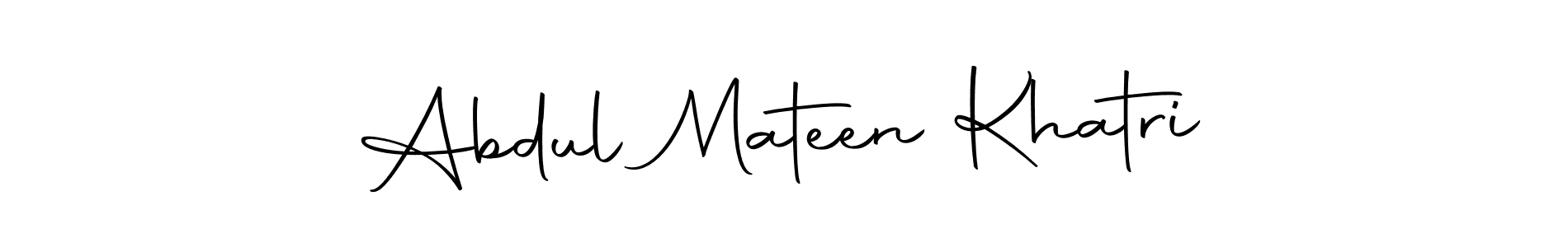 You can use this online signature creator to create a handwritten signature for the name Abdul Mateen Khatri. This is the best online autograph maker. Abdul Mateen Khatri signature style 10 images and pictures png