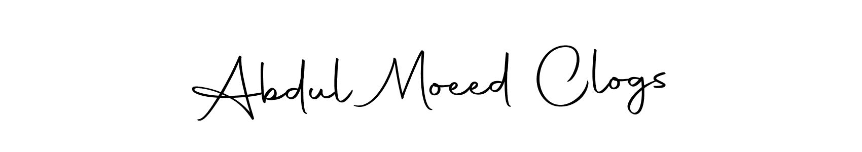 Use a signature maker to create a handwritten signature online. With this signature software, you can design (Autography-DOLnW) your own signature for name Abdul Moeed Clogs. Abdul Moeed Clogs signature style 10 images and pictures png