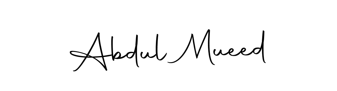 Also we have Abdul Mueed name is the best signature style. Create professional handwritten signature collection using Autography-DOLnW autograph style. Abdul Mueed signature style 10 images and pictures png