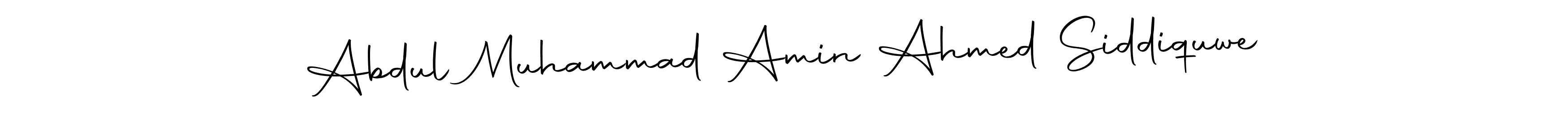 Use a signature maker to create a handwritten signature online. With this signature software, you can design (Autography-DOLnW) your own signature for name Abdul Muhammad Amin Ahmed Siddiquwe. Abdul Muhammad Amin Ahmed Siddiquwe signature style 10 images and pictures png