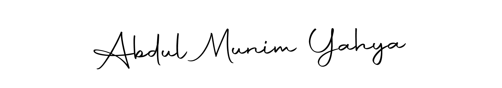 Best and Professional Signature Style for Abdul Munim Yahya. Autography-DOLnW Best Signature Style Collection. Abdul Munim Yahya signature style 10 images and pictures png