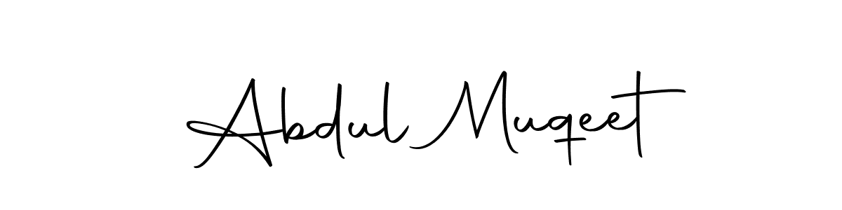 Use a signature maker to create a handwritten signature online. With this signature software, you can design (Autography-DOLnW) your own signature for name Abdul Muqeet. Abdul Muqeet signature style 10 images and pictures png