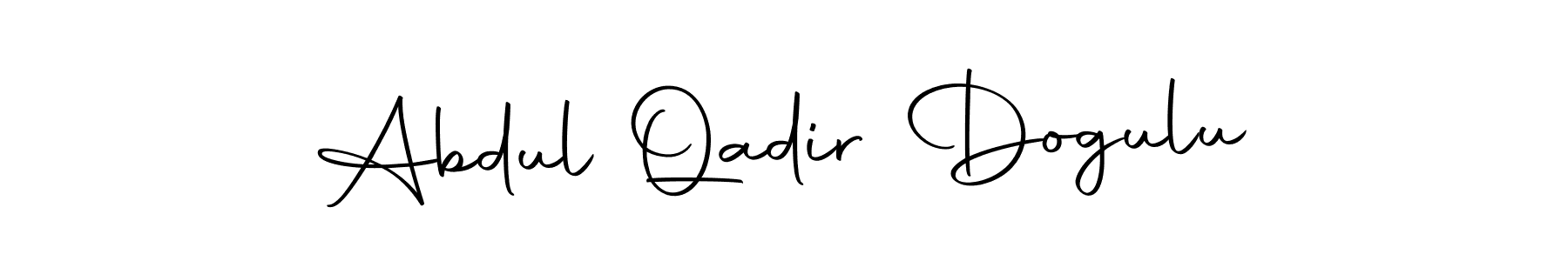 Similarly Autography-DOLnW is the best handwritten signature design. Signature creator online .You can use it as an online autograph creator for name Abdul Qadir Dogulu. Abdul Qadir Dogulu signature style 10 images and pictures png