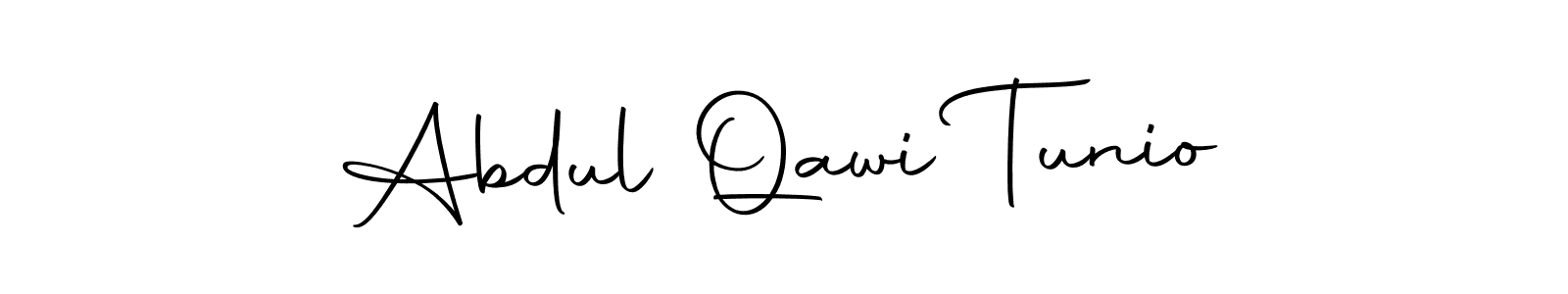 Abdul Qawi Tunio stylish signature style. Best Handwritten Sign (Autography-DOLnW) for my name. Handwritten Signature Collection Ideas for my name Abdul Qawi Tunio. Abdul Qawi Tunio signature style 10 images and pictures png