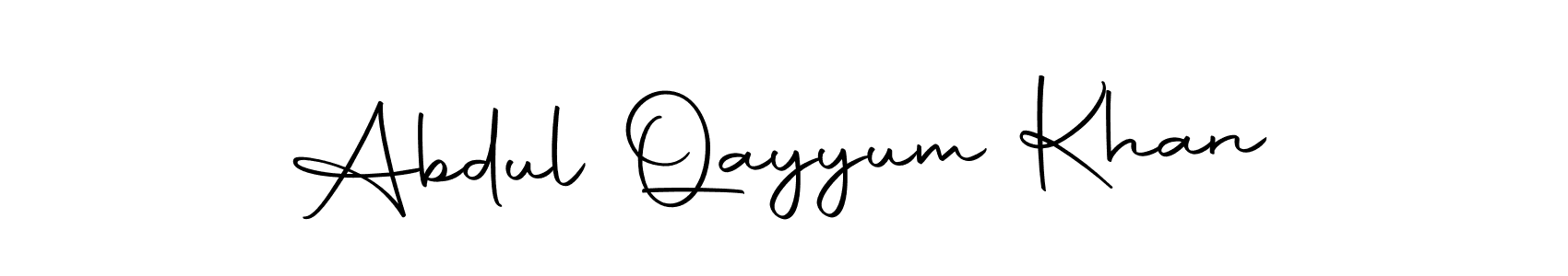 Also we have Abdul Qayyum Khan name is the best signature style. Create professional handwritten signature collection using Autography-DOLnW autograph style. Abdul Qayyum Khan signature style 10 images and pictures png