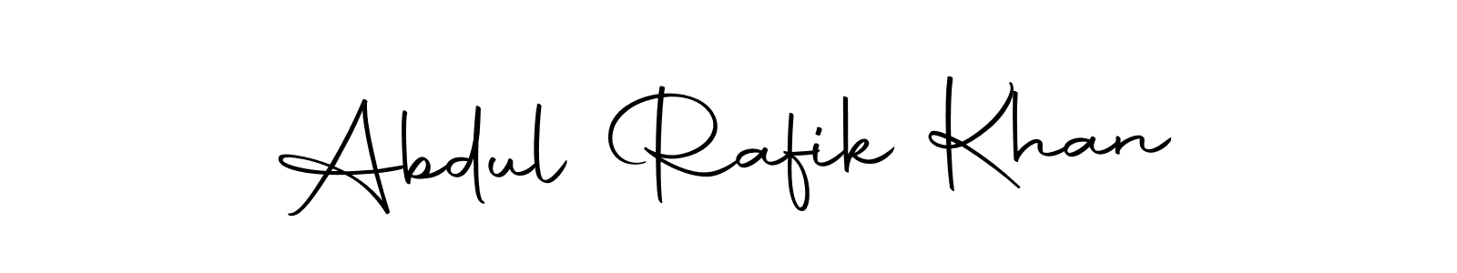 It looks lik you need a new signature style for name Abdul Rafik Khan. Design unique handwritten (Autography-DOLnW) signature with our free signature maker in just a few clicks. Abdul Rafik Khan signature style 10 images and pictures png