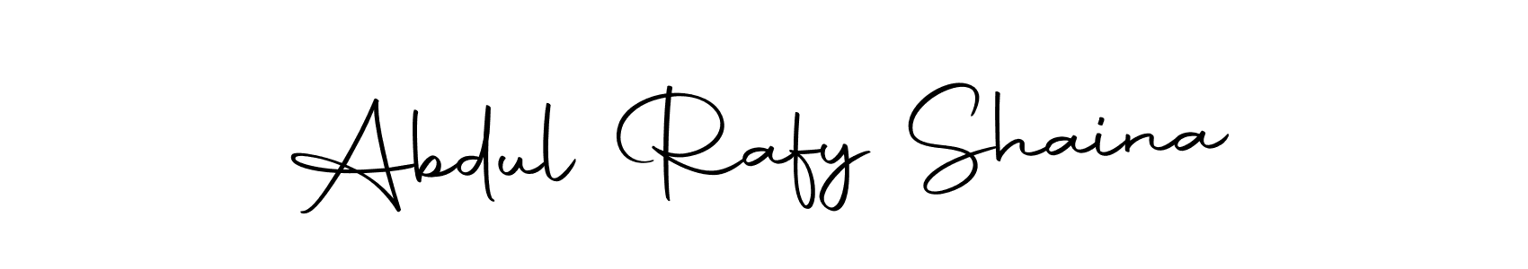 Design your own signature with our free online signature maker. With this signature software, you can create a handwritten (Autography-DOLnW) signature for name Abdul Rafy Shaina. Abdul Rafy Shaina signature style 10 images and pictures png