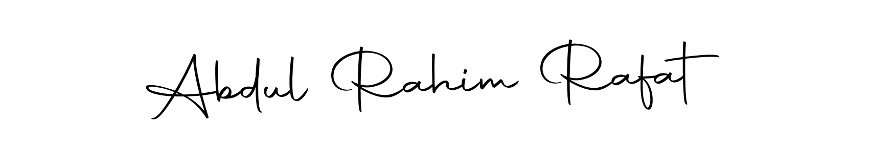 Create a beautiful signature design for name Abdul Rahim Rafat. With this signature (Autography-DOLnW) fonts, you can make a handwritten signature for free. Abdul Rahim Rafat signature style 10 images and pictures png