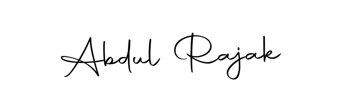 Make a beautiful signature design for name Abdul Rajak. With this signature (Autography-DOLnW) style, you can create a handwritten signature for free. Abdul Rajak signature style 10 images and pictures png