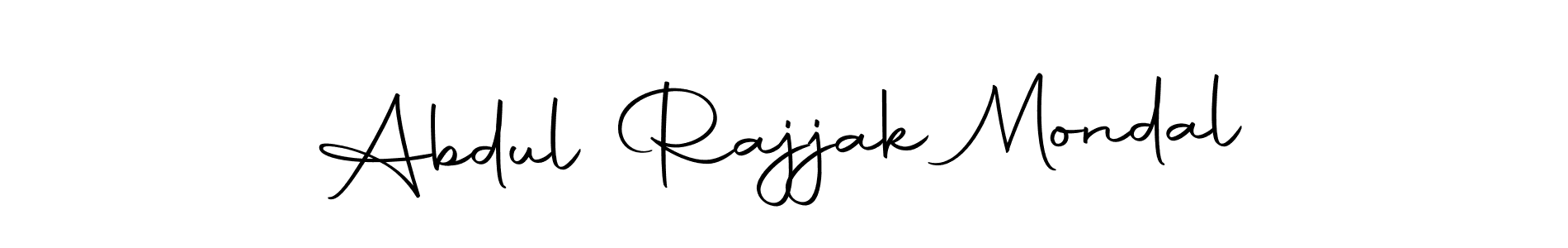 The best way (Autography-DOLnW) to make a short signature is to pick only two or three words in your name. The name Abdul Rajjak Mondal include a total of six letters. For converting this name. Abdul Rajjak Mondal signature style 10 images and pictures png