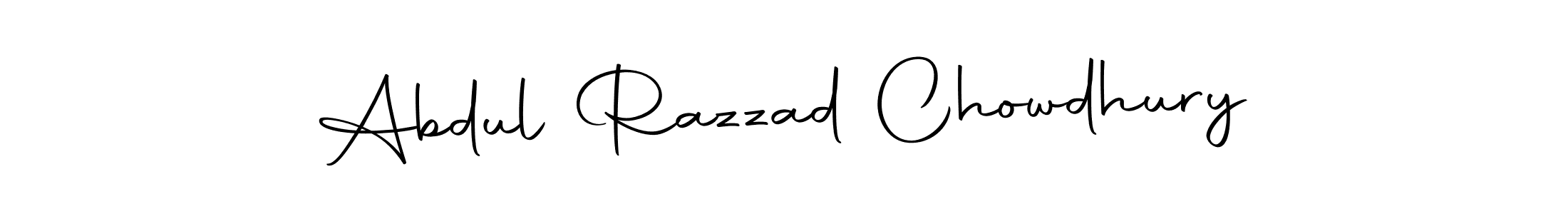 Create a beautiful signature design for name Abdul Razzad Chowdhury. With this signature (Autography-DOLnW) fonts, you can make a handwritten signature for free. Abdul Razzad Chowdhury signature style 10 images and pictures png