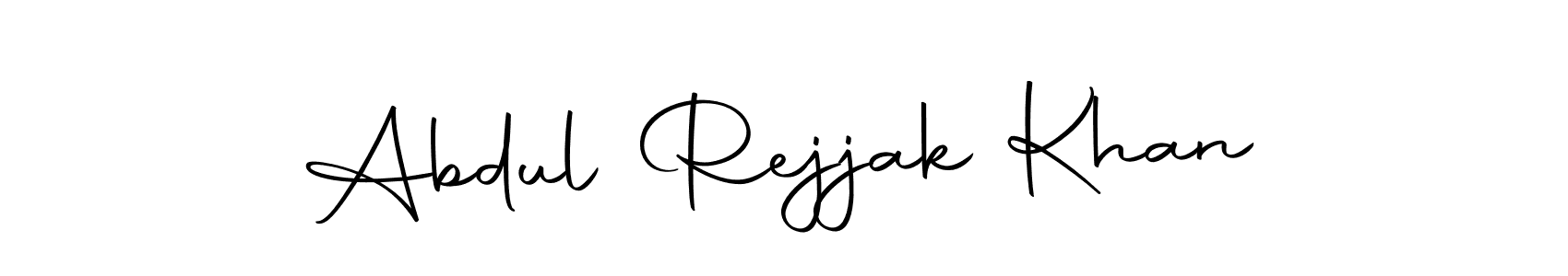 Make a short Abdul Rejjak Khan signature style. Manage your documents anywhere anytime using Autography-DOLnW. Create and add eSignatures, submit forms, share and send files easily. Abdul Rejjak Khan signature style 10 images and pictures png