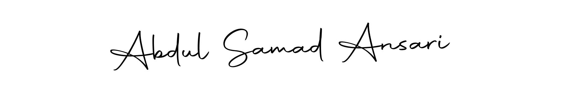 Make a beautiful signature design for name Abdul Samad Ansari. Use this online signature maker to create a handwritten signature for free. Abdul Samad Ansari signature style 10 images and pictures png