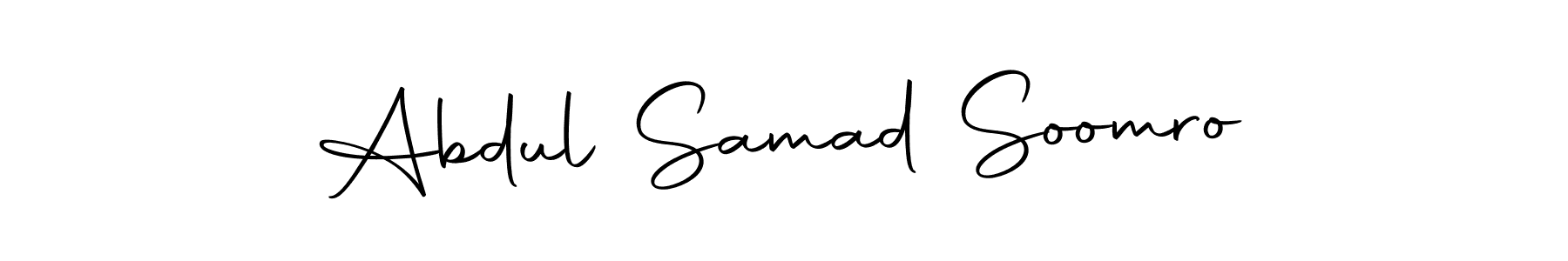 Make a beautiful signature design for name Abdul Samad Soomro. Use this online signature maker to create a handwritten signature for free. Abdul Samad Soomro signature style 10 images and pictures png