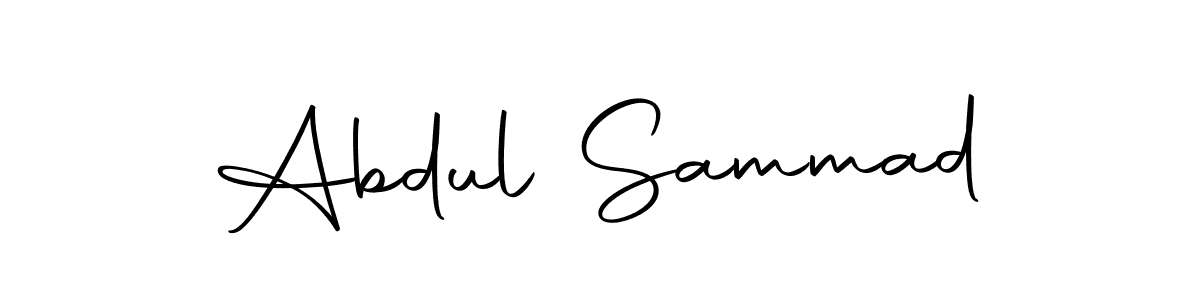 Create a beautiful signature design for name Abdul Sammad. With this signature (Autography-DOLnW) fonts, you can make a handwritten signature for free. Abdul Sammad signature style 10 images and pictures png