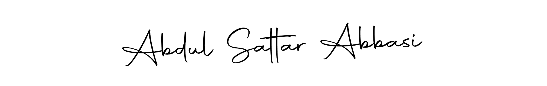 Also we have Abdul Sattar Abbasi name is the best signature style. Create professional handwritten signature collection using Autography-DOLnW autograph style. Abdul Sattar Abbasi signature style 10 images and pictures png