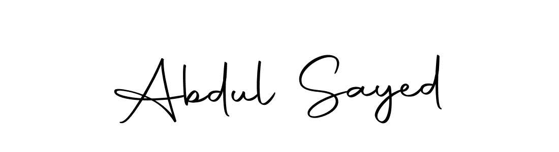 Make a short Abdul Sayed signature style. Manage your documents anywhere anytime using Autography-DOLnW. Create and add eSignatures, submit forms, share and send files easily. Abdul Sayed signature style 10 images and pictures png