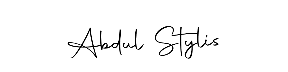 Make a beautiful signature design for name Abdul Stylis. With this signature (Autography-DOLnW) style, you can create a handwritten signature for free. Abdul Stylis signature style 10 images and pictures png