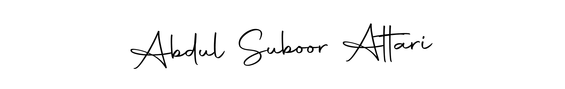 You can use this online signature creator to create a handwritten signature for the name Abdul Suboor Attari. This is the best online autograph maker. Abdul Suboor Attari signature style 10 images and pictures png