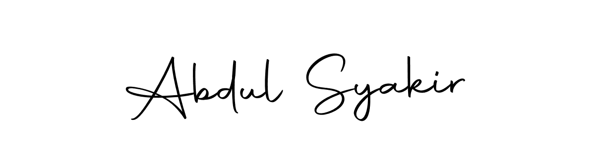 You can use this online signature creator to create a handwritten signature for the name Abdul Syakir. This is the best online autograph maker. Abdul Syakir signature style 10 images and pictures png