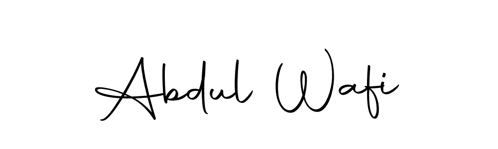 It looks lik you need a new signature style for name Abdul Wafi. Design unique handwritten (Autography-DOLnW) signature with our free signature maker in just a few clicks. Abdul Wafi signature style 10 images and pictures png