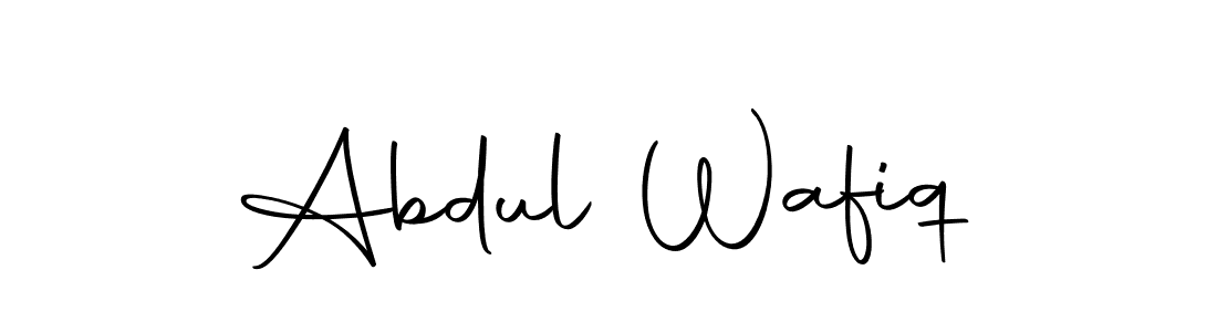 Also we have Abdul Wafiq name is the best signature style. Create professional handwritten signature collection using Autography-DOLnW autograph style. Abdul Wafiq signature style 10 images and pictures png