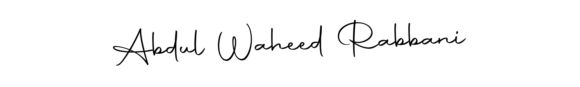 You can use this online signature creator to create a handwritten signature for the name Abdul Waheed Rabbani. This is the best online autograph maker. Abdul Waheed Rabbani signature style 10 images and pictures png