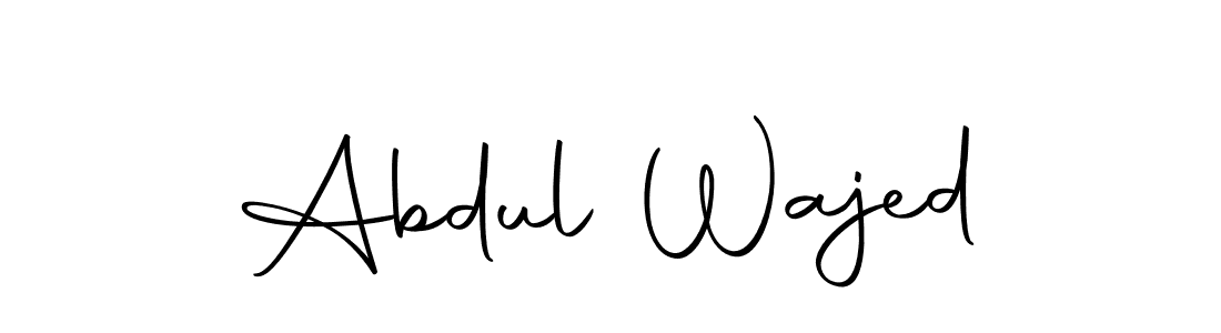 Make a beautiful signature design for name Abdul Wajed. With this signature (Autography-DOLnW) style, you can create a handwritten signature for free. Abdul Wajed signature style 10 images and pictures png