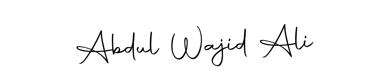 How to make Abdul Wajid Ali signature? Autography-DOLnW is a professional autograph style. Create handwritten signature for Abdul Wajid Ali name. Abdul Wajid Ali signature style 10 images and pictures png