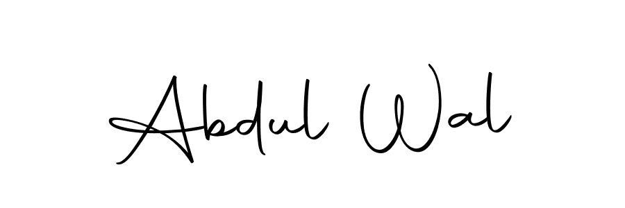 It looks lik you need a new signature style for name Abdul Wal. Design unique handwritten (Autography-DOLnW) signature with our free signature maker in just a few clicks. Abdul Wal signature style 10 images and pictures png