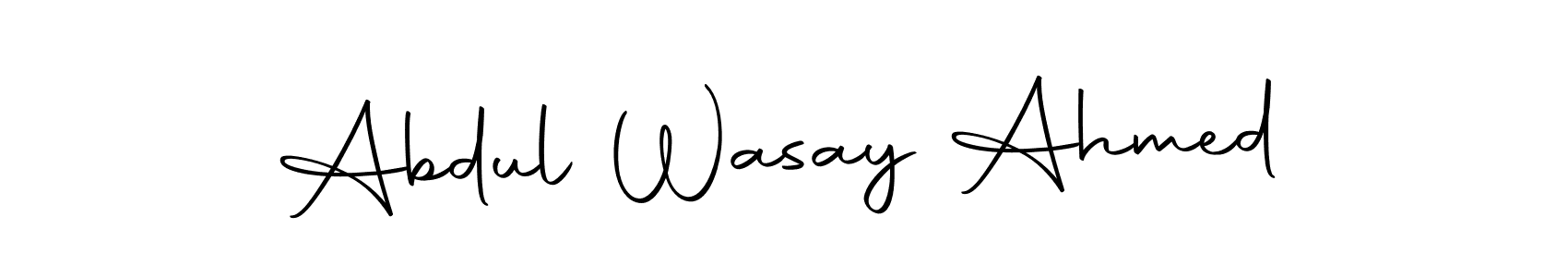 Autography-DOLnW is a professional signature style that is perfect for those who want to add a touch of class to their signature. It is also a great choice for those who want to make their signature more unique. Get Abdul Wasay Ahmed name to fancy signature for free. Abdul Wasay Ahmed signature style 10 images and pictures png