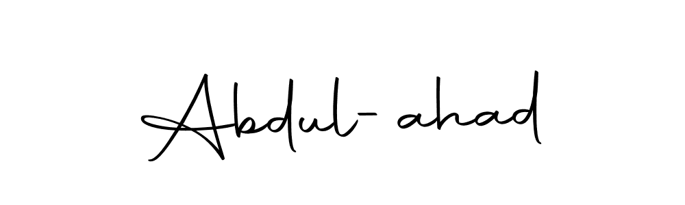 It looks lik you need a new signature style for name Abdul-ahad. Design unique handwritten (Autography-DOLnW) signature with our free signature maker in just a few clicks. Abdul-ahad signature style 10 images and pictures png