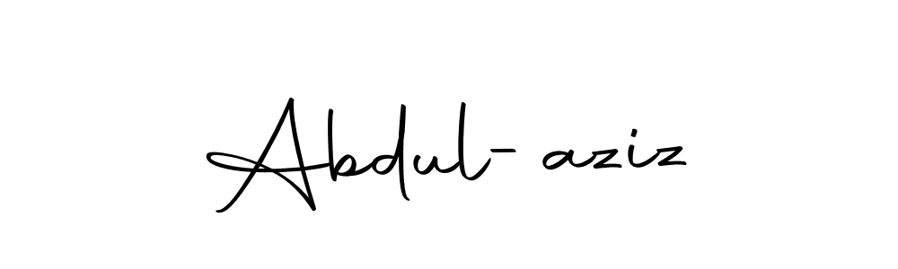 You can use this online signature creator to create a handwritten signature for the name Abdul-aziz. This is the best online autograph maker. Abdul-aziz signature style 10 images and pictures png