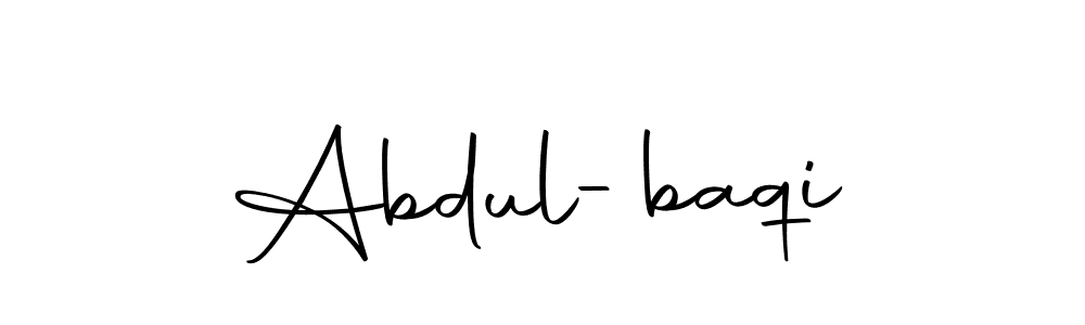 Autography-DOLnW is a professional signature style that is perfect for those who want to add a touch of class to their signature. It is also a great choice for those who want to make their signature more unique. Get Abdul-baqi name to fancy signature for free. Abdul-baqi signature style 10 images and pictures png