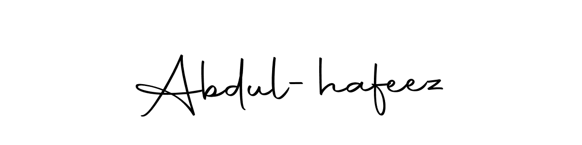 Make a beautiful signature design for name Abdul-hafeez. Use this online signature maker to create a handwritten signature for free. Abdul-hafeez signature style 10 images and pictures png