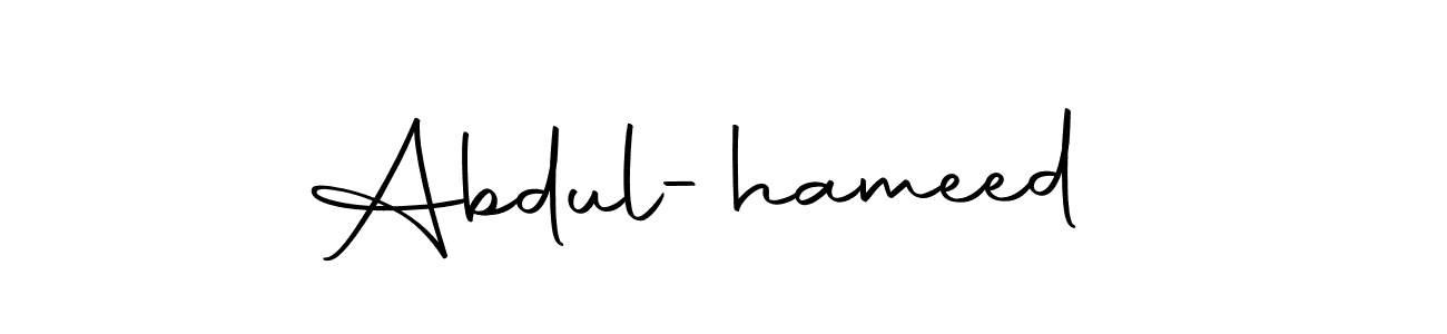 How to Draw Abdul-hameed  signature style? Autography-DOLnW is a latest design signature styles for name Abdul-hameed . Abdul-hameed  signature style 10 images and pictures png