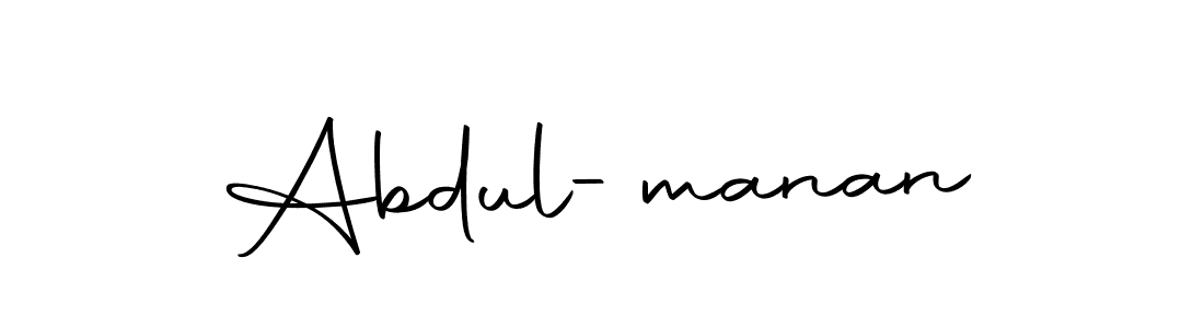 Make a beautiful signature design for name Abdul-manan. Use this online signature maker to create a handwritten signature for free. Abdul-manan signature style 10 images and pictures png