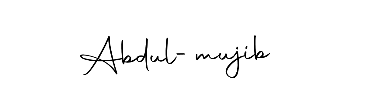 This is the best signature style for the Abdul-mujib  name. Also you like these signature font (Autography-DOLnW). Mix name signature. Abdul-mujib  signature style 10 images and pictures png