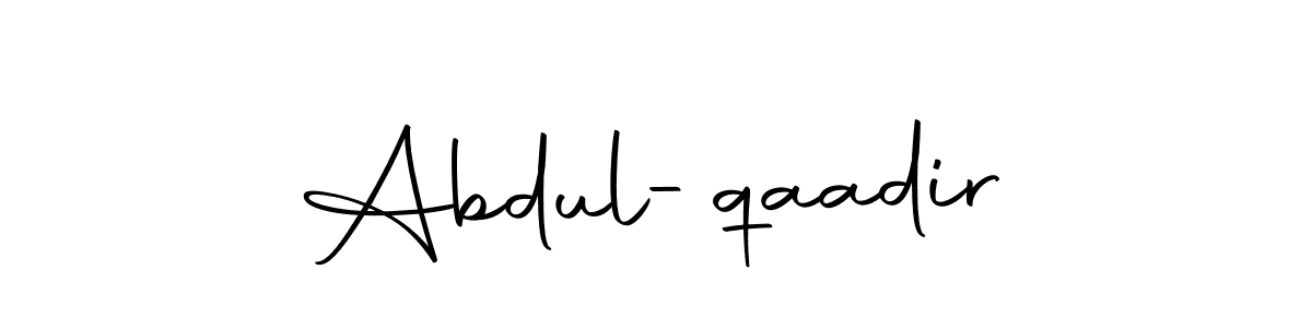 How to make Abdul-qaadir signature? Autography-DOLnW is a professional autograph style. Create handwritten signature for Abdul-qaadir name. Abdul-qaadir signature style 10 images and pictures png