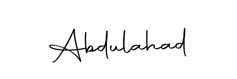 if you are searching for the best signature style for your name Abdulahad. so please give up your signature search. here we have designed multiple signature styles  using Autography-DOLnW. Abdulahad signature style 10 images and pictures png