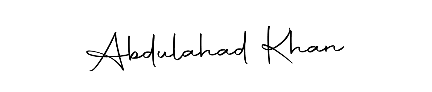 Make a beautiful signature design for name Abdulahad Khan. Use this online signature maker to create a handwritten signature for free. Abdulahad Khan signature style 10 images and pictures png