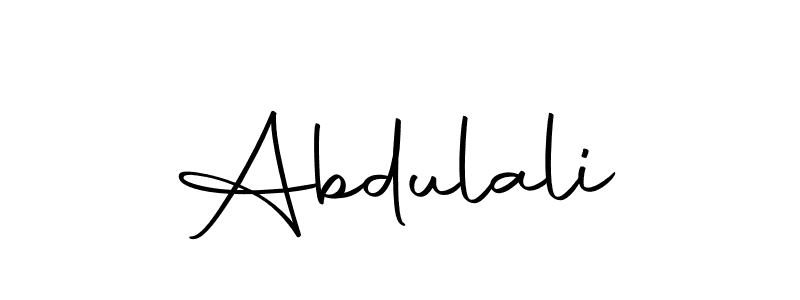 How to make Abdulali name signature. Use Autography-DOLnW style for creating short signs online. This is the latest handwritten sign. Abdulali signature style 10 images and pictures png